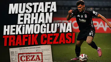 Mustafa Erhan Hekimoğlu'na trafik cezası