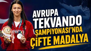 Avrupa Tekvando Şampiyonası'nda çifte madalya