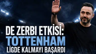 De Zerbi etkisi: Tottenham ligde kalmayı başardı