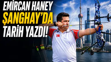 Emircan Haney Şanghay’da tarih yazdı