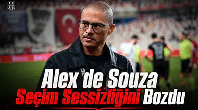 Alex de Souza seçim sessizliğini ozdu