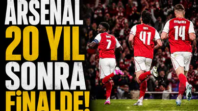 Arsenal 20 yıl sonra finalde
