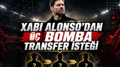 Xabi Alonso’dan üç bomba transfer isteği
