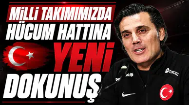 Milli takımımızda hücum hattına yeni dokunuş