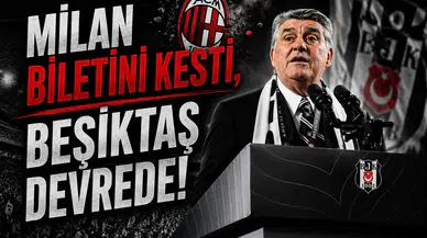 Milan biletini kesti, Beşiktaş devrede!