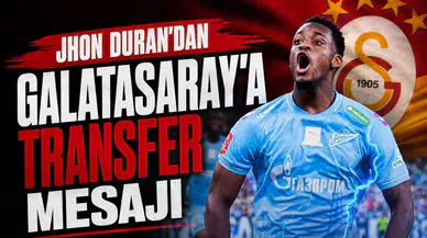 Jhon Duran'dan Galatasaray'a transfer mesajı