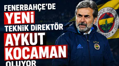 Fenerbahçe'de yeni teknik sirektör Aykut Kocaman oluyor