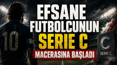 Efsane Futbolcunun Serie C Macerasına Başladı