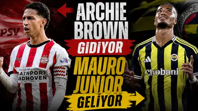 Archie Brown gidiyor, Mauro Junior geliyor