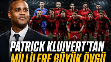 Patrick Kluivert'tan Millilere büyük övgü