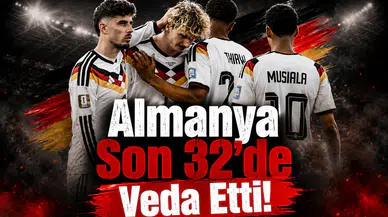 Almanya Son 32'de Veda Etti!