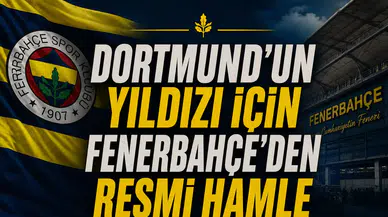 Dortmund'un yıldızı için Fenerbahçe'den resmi hamle