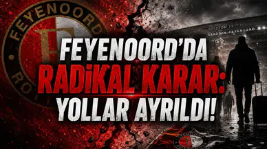 Feyenoord'da radikal karar: Yollar ayrıldı!