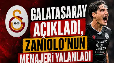 Galatasaray açıkladı, Zaniolo'nun menajeri yalanladı