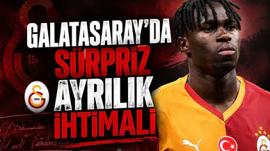 Galatasaray'da sürpriz ayrılık ihtimali