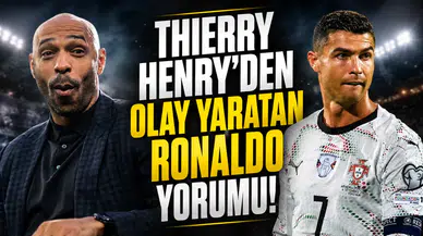 Thierry Henry'den olay yaratan Ronaldo yorumu!