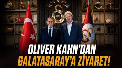 Oliver Kahn'dan Galatasaray'a ziyaret!