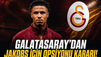 Galatasaray'dan Jakobs için opsiyonu kararı!