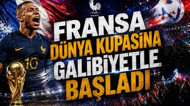 Fransa Dünya Kupasına Galibiyetle Başladı