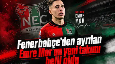 Fenerbahçe'den ayrılan Emre Mor'un yeni takımı belli oldu