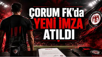 Çorum FK’da Yeni İmza Atıldı