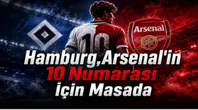 Hamburg,Arsenal'in 10 Numarası İçin Masada