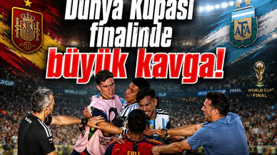 Dünya Kupası finalinde büyük kavga!