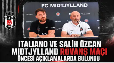Italiano ve Salih Özcan Midtjylland Rövanş Maçı Öncesi Açıklamalarda Bulundu