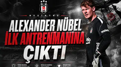 Alexander Nübel ilk antrenmanına çıktı