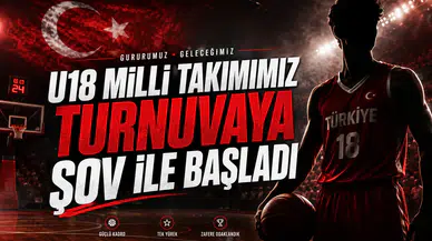 U18 Milli Takımımız Turnuvaya Şov İle Başladı