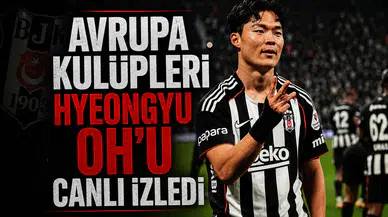 Avrupa Kulüpleri Hyeongyu Oh'u Canlı İzledi