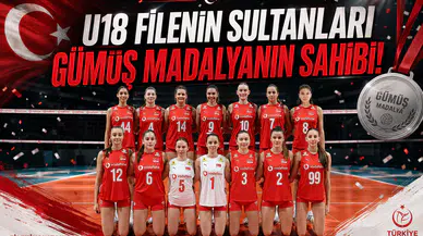 U18 Filenin Sultanları Gümüş Madalyanın Sahibi!