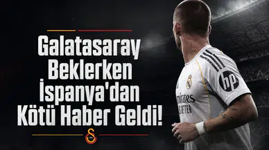 Galatasaray beklerken İspanya'dan kötü haber geldi!