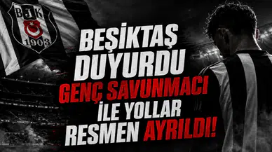 Beşiktaş Duyurdu Genç Savunmacı ile Yollar Resmen Ayrıldı!