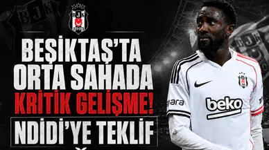 Beşiktaş'ta Orta Sahada Kritik Gelişme! Ndidi'ye Teklif