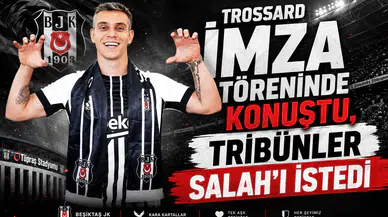 Trossard İmza Töreninde Konuştu, Tribünler Salah'ı İstedi