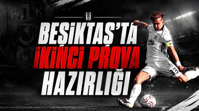 Beşiktaş'ta İkinci Prova Hazırlığı