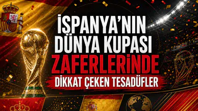 İspanya'nın Dünya Kupası zaferlerinde dikkat çeken tesadüfler