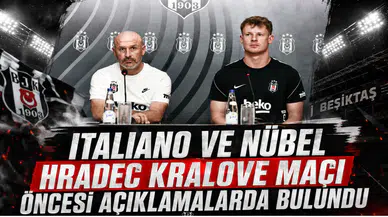 Italiano ve Nübel Hradec Kralove Maçı Öncesi Açıklamalarda Bulundu