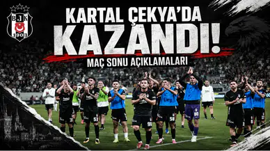Kartal Çekya’da Kazandı! Maç Sonu Açıklamaları