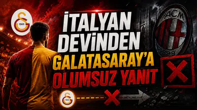İtalyan Devinden Galatasaray’a Olumsuz Yanıt