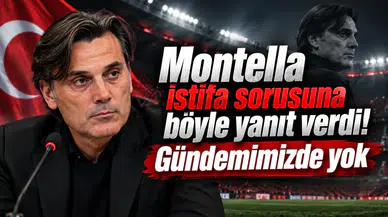 Montella istifa sorusuna böyle yanıt verdi! Gündemimizde yok