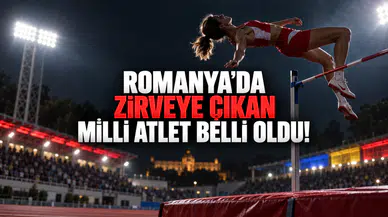 Romanya’da Zirveye Çıkan Milli Atlet Belli Oldu!