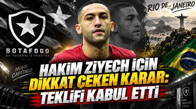 HAKIM ZIYECH İÇİN DİKKAT ÇEKEN KARAR: TEKLİFİ KABUL ETTİ