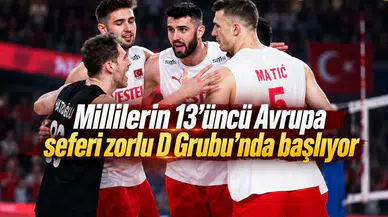 Millilerin 13'üncü Avrupa seferi zorlu D Grubu'nda başlıyor