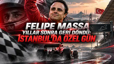 FELIPE MASSA YILLAR SONRA GERİ DÖNDÜ: İSTANBUL'DA ÖZEL GÜN