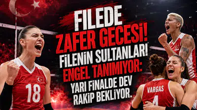 Filede Zafer Gecesi! Filenin Sultanları Engel Tanımıyor: Yarı Finalde Dev Rakip Bekliyor...