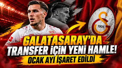 Galatasaray’da transfer için yeni hamle! Ocak ayı işaret edildi