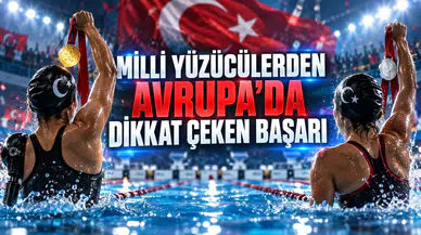 MİLLİ YÜZÜCÜLERDEN AVRUPA’DA DİKKAT ÇEKEN BAŞARI