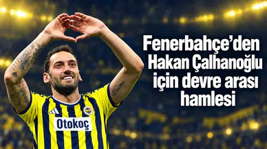 Fenerbahçe’den Hakan Çalhanoğlu için devre arası hamlesi
